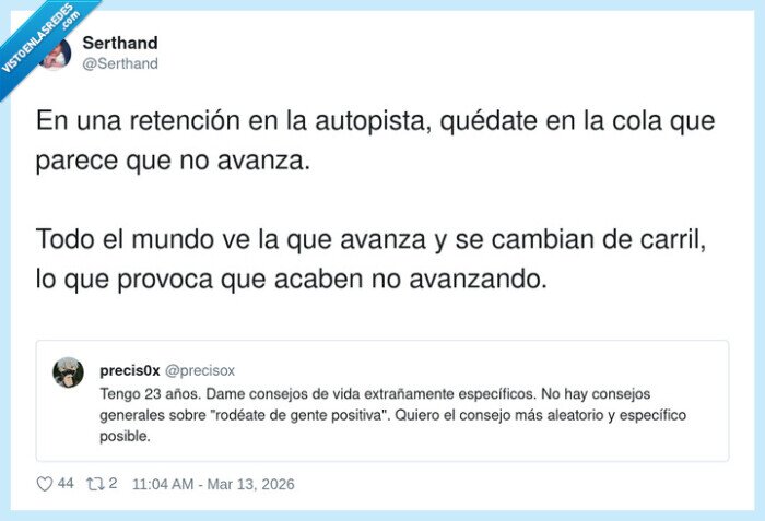 1719776 - Yo soy más de lanzarme a todo carril que se mueve, por @Serthand