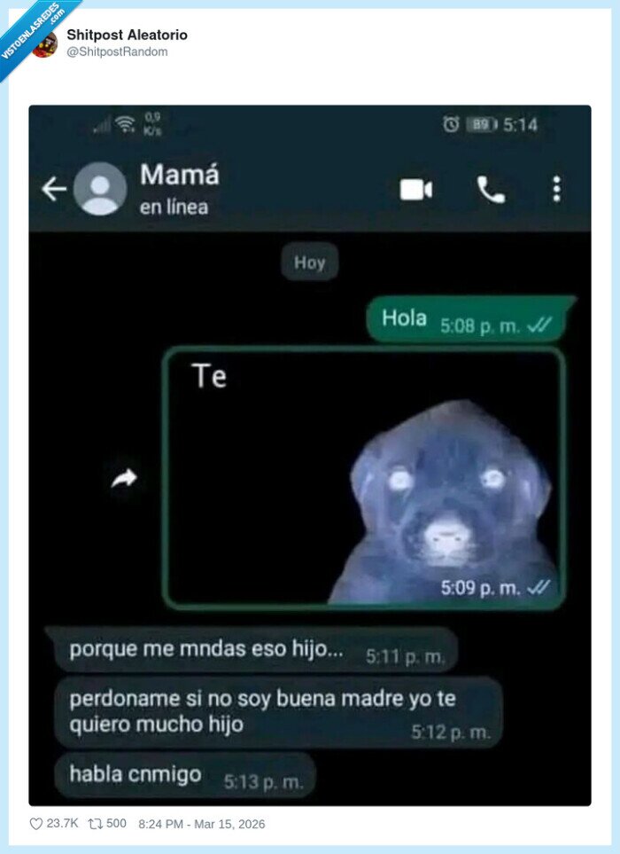 whatsapp,madre,sticker,malentendido,drama