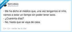 Enlace a El único método anticonceptivo 100% eficaz: criar al niño, por @SantiLiebanaR