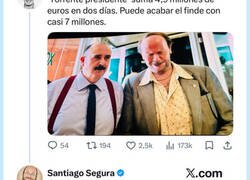 Enlace a El zasca de Santiago Segura a este pseudo-periodista piratilla