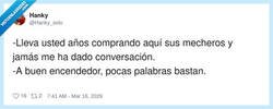 Enlace a Hay gente que liga y gente que solo viene a recargar, por @Hanky_solo