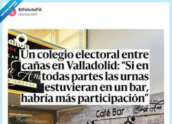 Enlace a Si votar diera tapa, no quedaba ni una urna sin cola, por @etfelicitofill