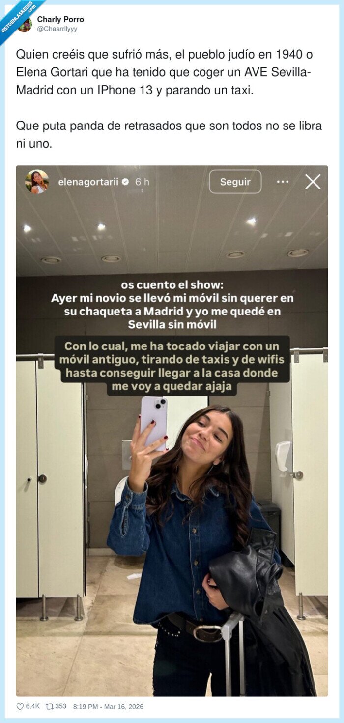 Elena Gortari,viaje,m&oacute;vil,taxis,ave