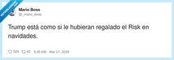 Enlace a Trump va repartiendo países como si fueran cartas del Risk y encima se pica si le atacas Australia, por @_mario_boss