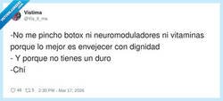 Enlace a Yo no me hago retoques, es que mi cuenta también envejece con dignidad, por @Vis_ti_ma