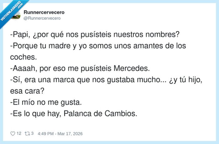 nombres,coches,familia,palanca,conversacion