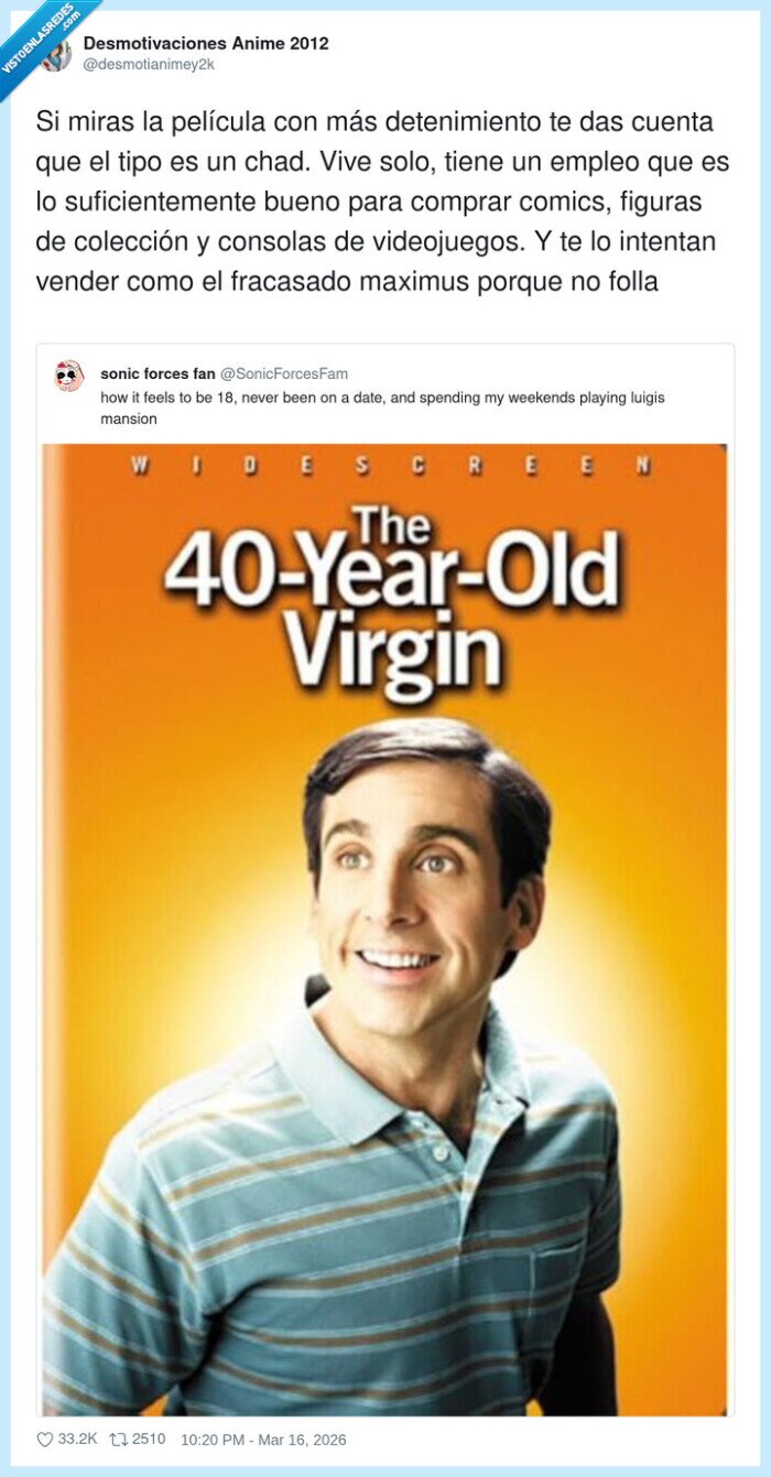 chad,pel&iacute;cula,40-Year-OldVirgin,juegos,frustraci&oacute;n