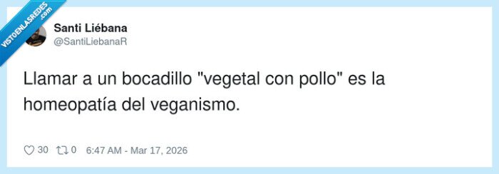 homeopat&iacute;a,bocadillo,veganismo,vegetal,llamar,pollo