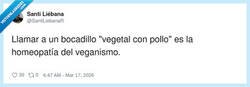 Enlace a Vegetal de atún, de pollo, de jamón, por @SantiLiebanaR