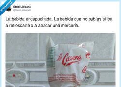 Enlace a La Casera con pasamontañas: o te quita la sed o te pide el monedero, por @SantiLiebanaR