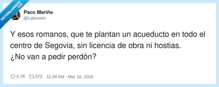 romanos,acueducto,Segovia,licencia,obras