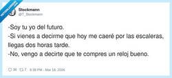 Enlace a Viajar en el tiempo para decirme que invierta en un Casio, me representa, por @T_Stockmann