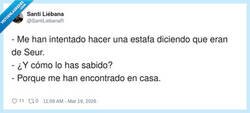 Enlace a Si es de Seur de verdad, no te encuentra ni con GPS, por @SantiLiebanaR