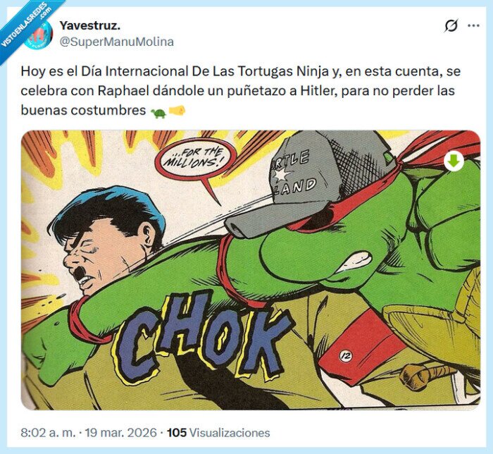 tortugas,ninja,hitler,d&iacute;a internacional