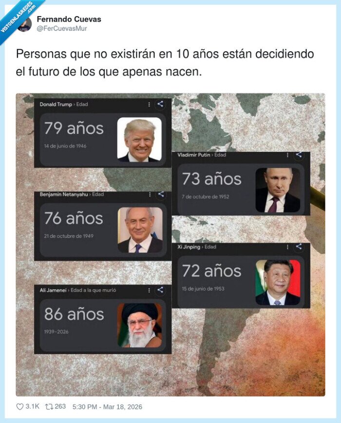 pol&iacute;tica,liderazgo,edad,futuro,gobernantes