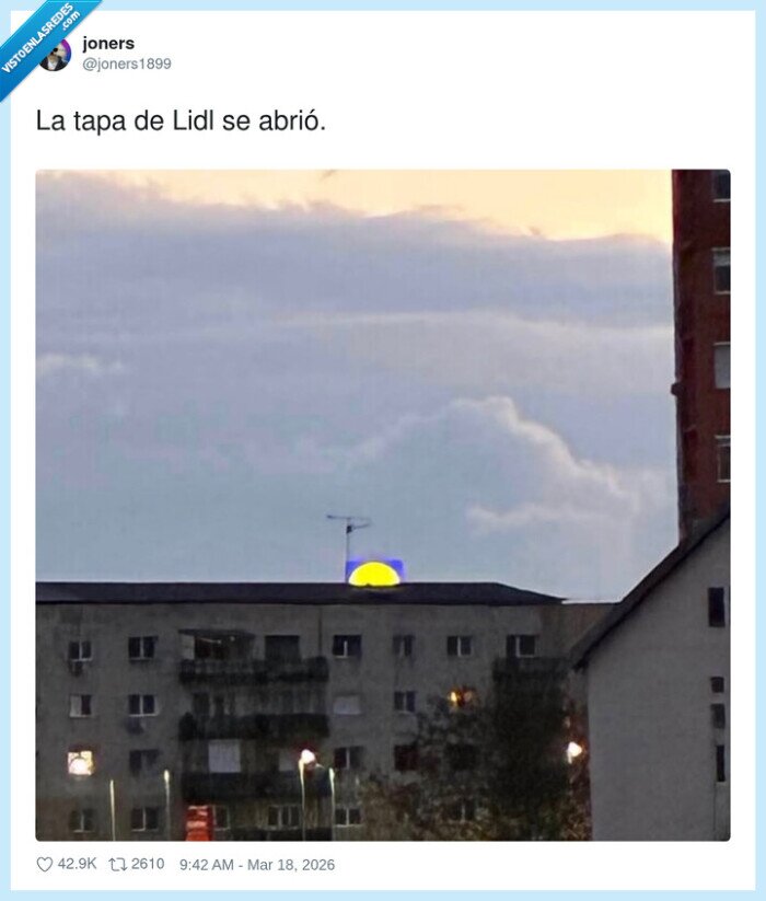 Lidl,tapa,cielo,nube,misterio