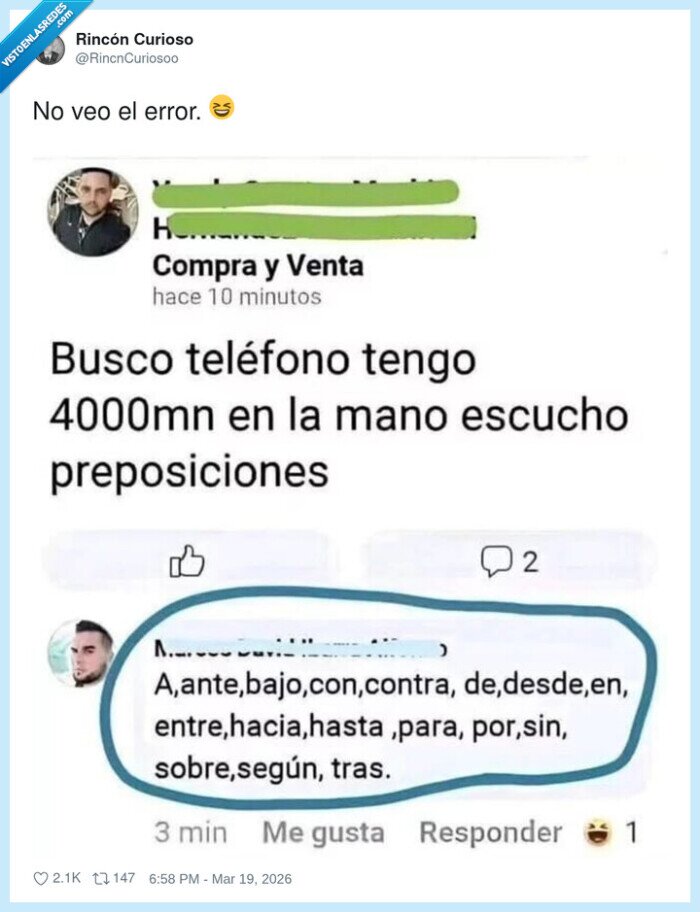 gram&aacute;tica,preposiciones,error,publicaci&oacute;n,redes