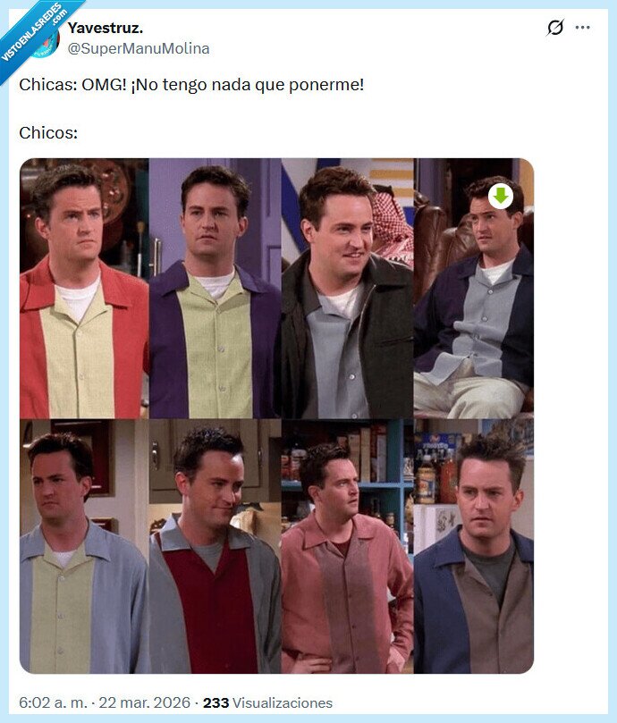 ropa,chandler,chicos,chicas