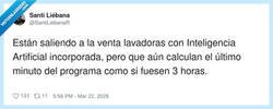 Enlace a El último minuto de la lavadora sigue siendo una leyenda urbana, por @SantiLiebanaR