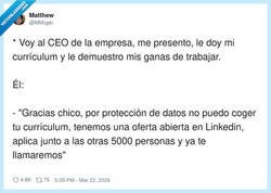 Enlace a A pelearme en el Coliseo de LinkedIn, por @MMcgei