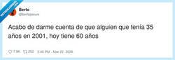 Enlace a Yo pensaba que del 2001 al 2026 eran como 12 años, pero ok, por @bertopeuve