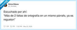 Enlace a Yo escribiendo “haber” con H para que el texto tenga más flow, por @_Silvidedi_
