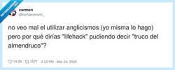 Enlace a “El truco del almendruco” nunca debería dejar de usarse, por @luchiananami_