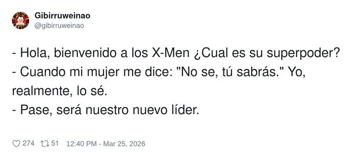 pareja,discusion,superpoder,xmen,indirectas