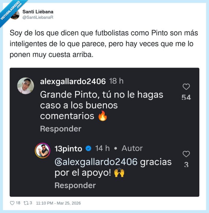 f&uacute;tbol,comentarios,instagram,pinto,respuestas