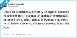 Enlace a Yo: 5 años de tesis. La IA: “¿en PDF o en APA 7?”, por @joseledecastro