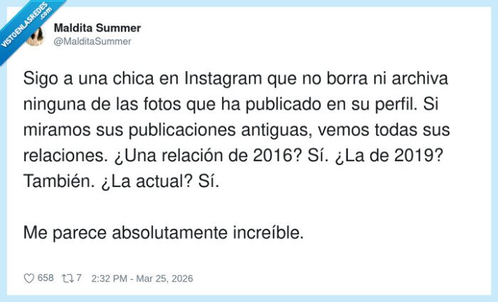 Instagram,relaciones,fotos,historial,incredulidad