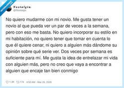 Enlace a No es que no quiera compromiso, es que mi casa es zona libre de opiniones, por @iNostalgix