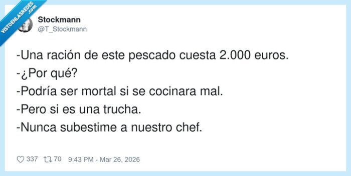 pescado,coste,chef,trucha,mortal