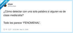 Enlace a Fenomenal, por @MrsLalupa