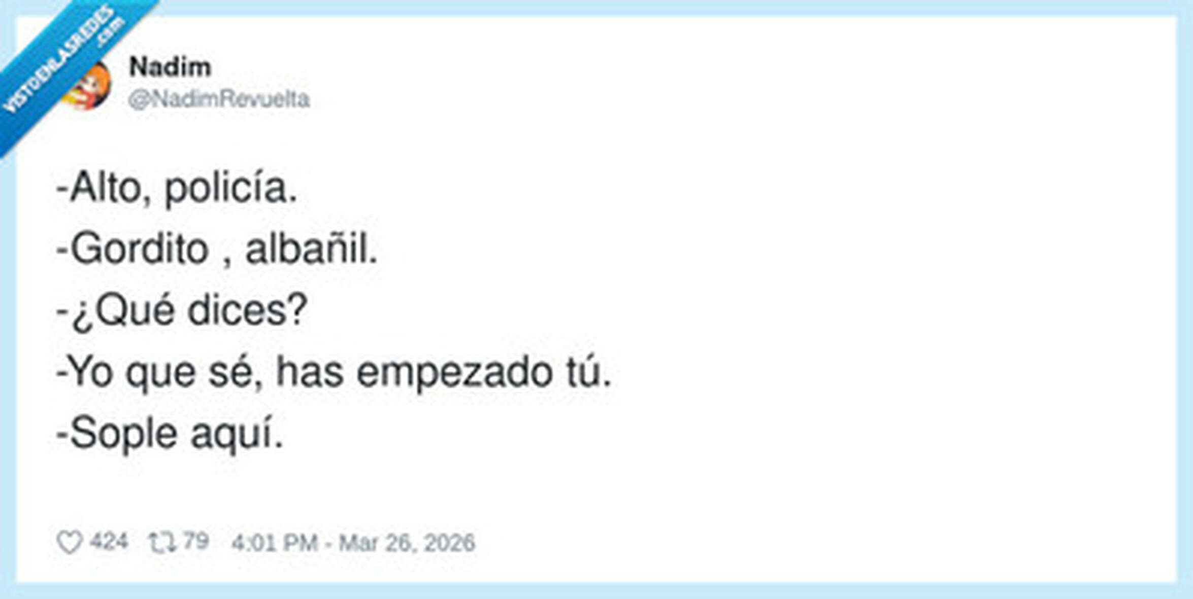 VEF > Visto en las Redes > Vaya guion del interrogatorio, por ...