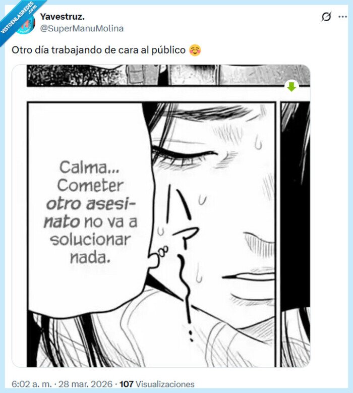 p&uacute;blico,trabajar,asesinar,manga