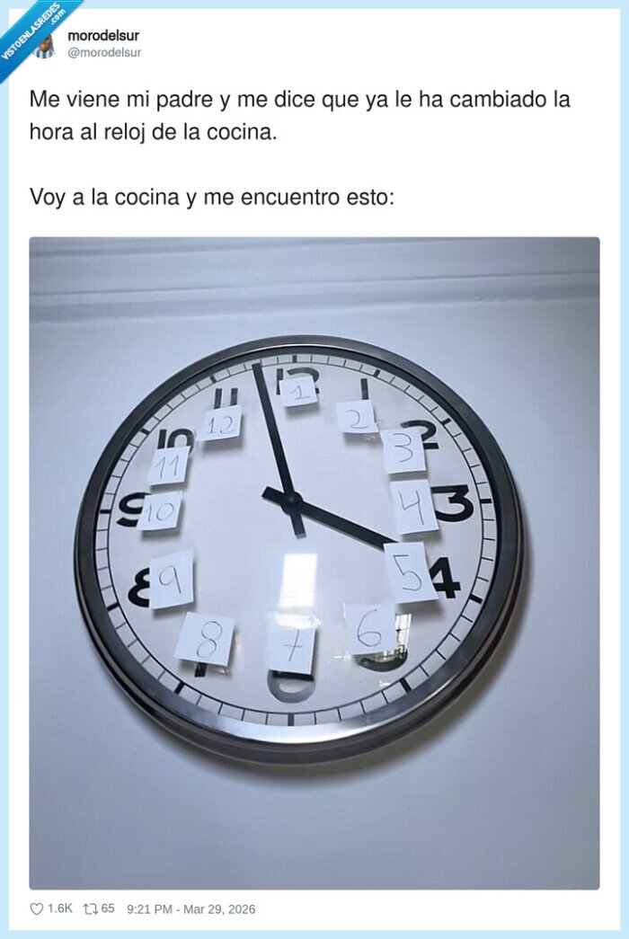 reloj,cocina,padres,horario,chapuza