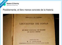Enlace a El típico libro que empieza y, efectivamente, son cosas, por @MastersOfNaming