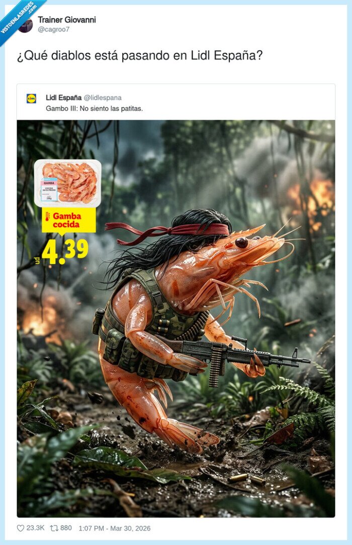 lidl,gambas,ofertas,supermercado,surrealismo