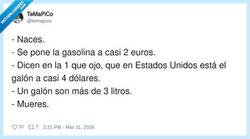 Enlace a Nos tranquilizan comparándonos con EEUU y acabamos pagando el consuelo a precio de oro, por @temapico