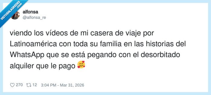 alquiler,viaje,familia,WhatsApp,casera