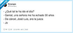 Enlace a Resulta que era condena, por @Rimanegra_