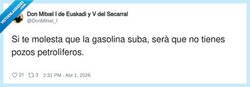 Enlace a Si te jode que suba la gasolina, igual es porque eres pobre, por @DonMitxel_I