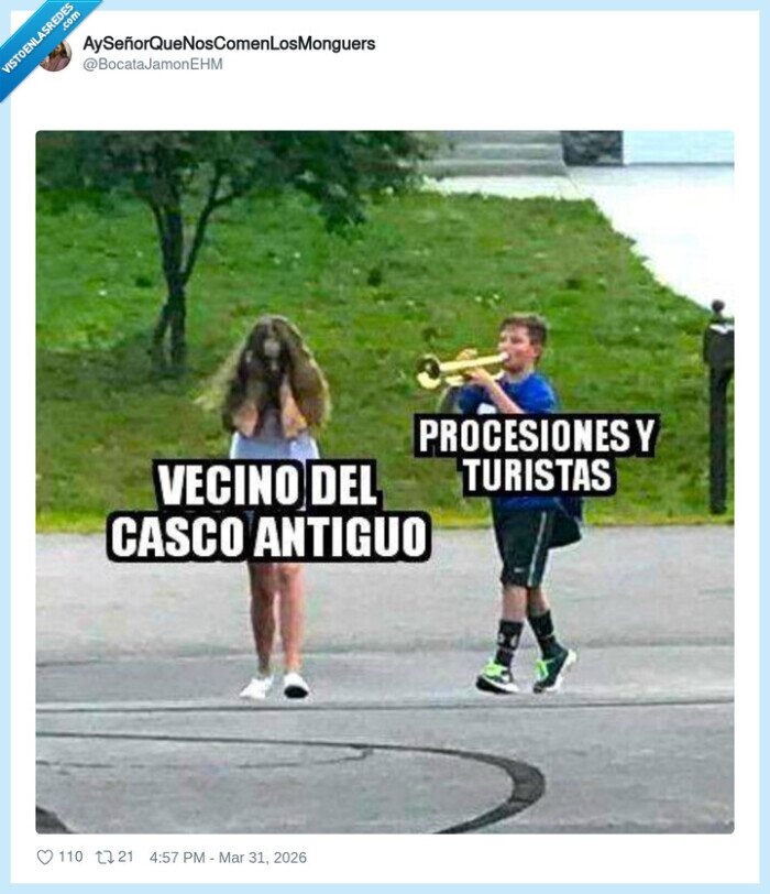 cascoantiguo,procesiones,turistas,ruido,vecinos