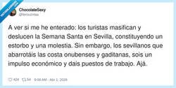 Enlace a Turismo es cuando vienen ellos; cuando vamos nosotros, es 