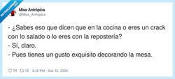 Enlace a No se me da ni lo dulce ni lo salado, por @Miss_Antropica