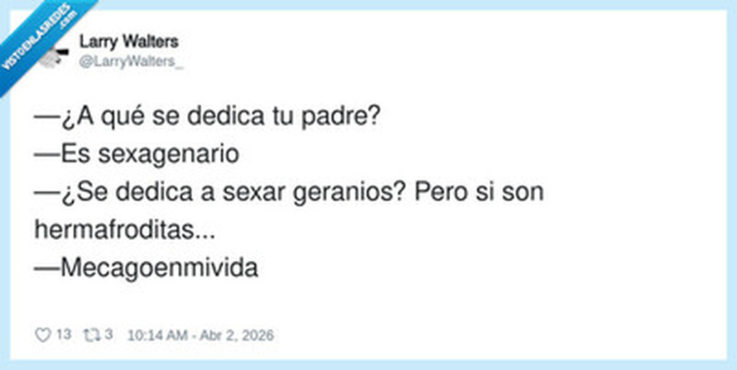 VEF > Visto en las Redes > Cuando tu padre solo tiene edad y tú ya le ...