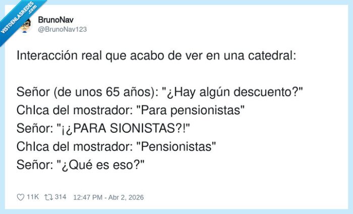 catedral,descuento,pensionistas,malentendido,geopol&iacute;tica