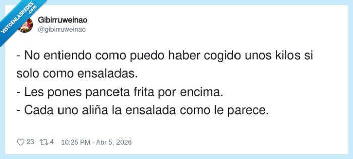 ensalada,panceta,dieta,kilos,cocina