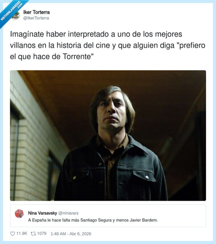 cine,villano,Torrente,Bardem,comparaci&oacute;n